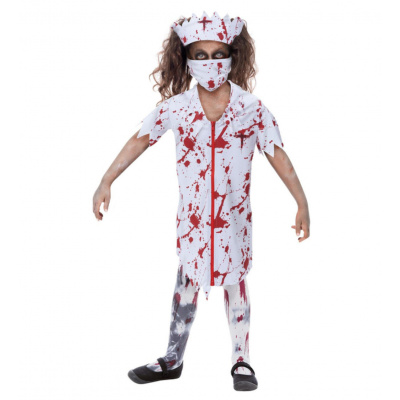 Dívčí kostým Zombie zdravotní sestrička M
