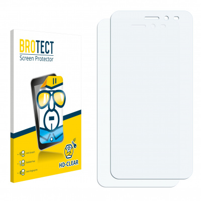 2x Čirá ochranná fólie BROTECT pro Doogee Homtom HT16 (2x Čirá ochranná fólie BROTECT pro Doogee Homtom HT16)