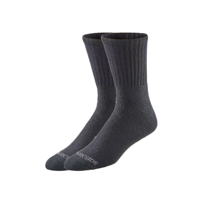 PARKSIDE Pánské pracovní ponožky, 2 páry (39/42, černá)