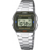 Casio chronografické náramkové hodinky A163WA-1QES (d x š x v) 36.8 x 33 x 9.1 mm stříbrná Materiál pouzdra=nerezová ocel materiál řemínku=nerezová ocel