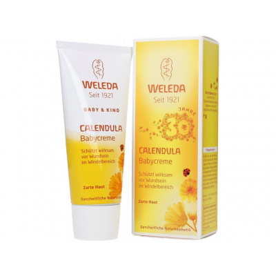 Weleda měsíčkový kojenecký krém na opruzeniny 75 ml