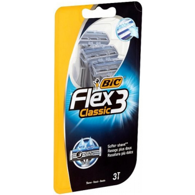 Bic Flex3 classic 3ks