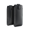 Pouzdro / obal na NOKIA C5 / E51 / E52 / 515 SAMSUNG S5610 - zasouvací Forcell POCKET Carbon Case