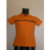 Bowlingové triko Ladys Polo Orange Velikost: M