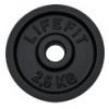 Kotouč LIFEFIT 2,5kg, kovový, pro 30mm tyč