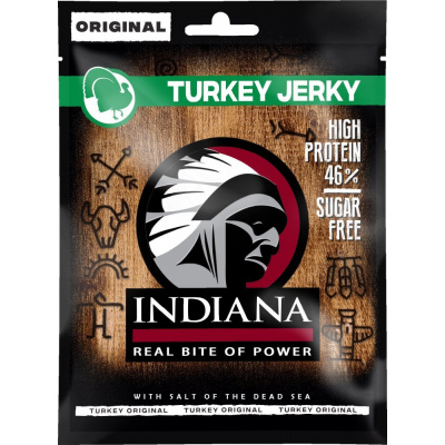 Indiana s.r.o. Krůtí sušené maso Jerky 25g