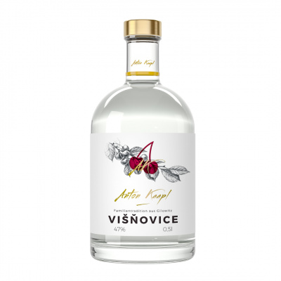 Anton Kaapl Višňovice 47% 0,5l (holá lahev)