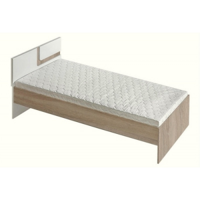 Casarredo Postel 90x200 cm APETTITA 12 dub jasný/bílá