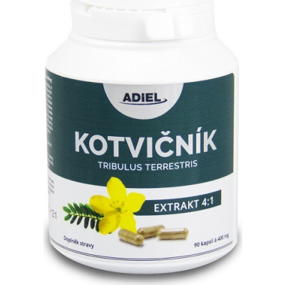 Adiel Kotvičník zemní tribulus terrestris 90 pilulek