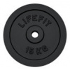 Kotouč LIFEFIT 15kg, kovový, pro 30mm tyč