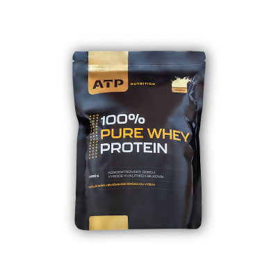 ATP 100% Pure Whey Protein 1000g jahoda + volitelný dárek