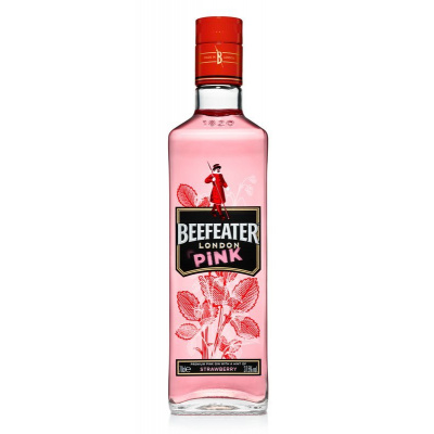 Beefeater Pink Gin 37,5% 1 l (holá láhev)