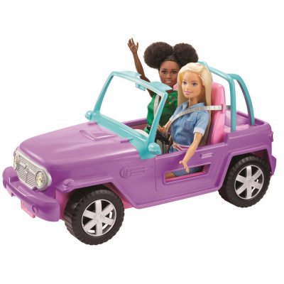 Mattel GHT35 Barbie plážový kabriolet Barbie panenka a Ken