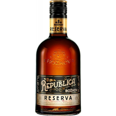 Božkov Republica Reserva 0,5l 40% (holá láhev)