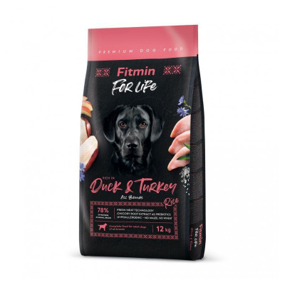 Fitmin dog For Life Duck & Turkey 12 kg