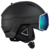SALOMON lyžařská helma Driver+ black/silver/solar 17/18 S