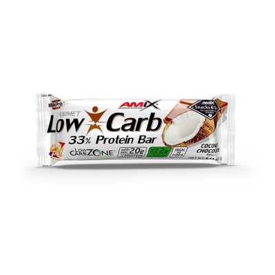 Amix Low-Carb 33% Protein Bar 60g Chocolate-Coconut