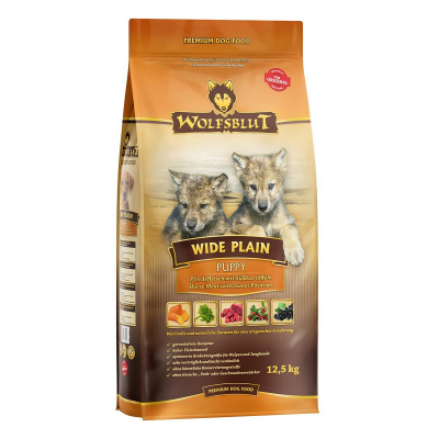 Wolfsblut Wide Plain Puppy 2 × 12,5 kg