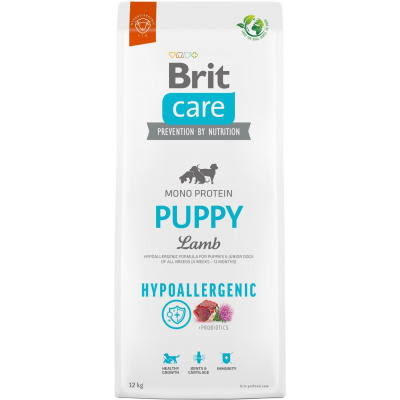 Brit Care Dog Hypoallergenic Puppy - lamb and rice, 12kg