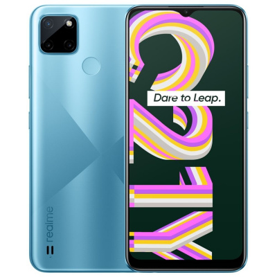 REALME Realme C21Y - cross blue 6,5" IPS/ DualSIM/ 32GB/ 3GB RAM/ LTE/ Android 11 MOBREA1058