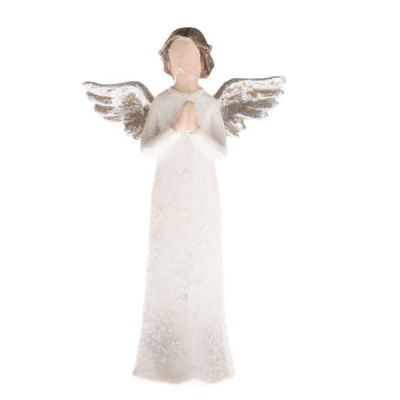 Polyresinový anděl modlící se AND192044