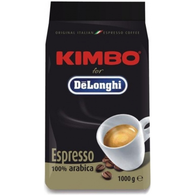 Káva DeLonghi Kimbo Espresso 100% Arabica 1kg zrnková