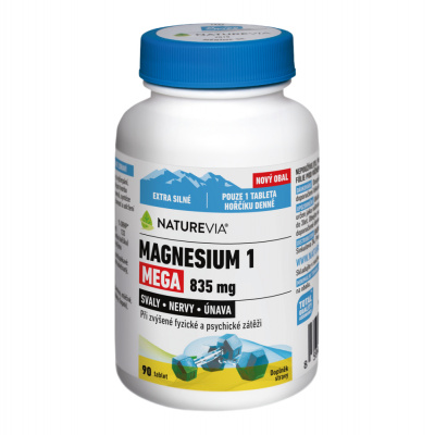 SWISS NATUREVIA Magnesium "1" Mega 835 mg 90 tablet