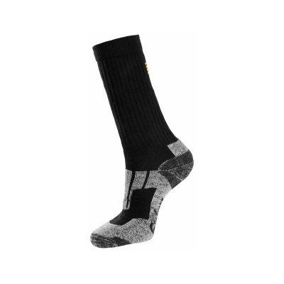 Snickers Workwear | Pracovní ponožky Zero Waste, dvojbalení - Černá / 37–40 / 37–40 / černá