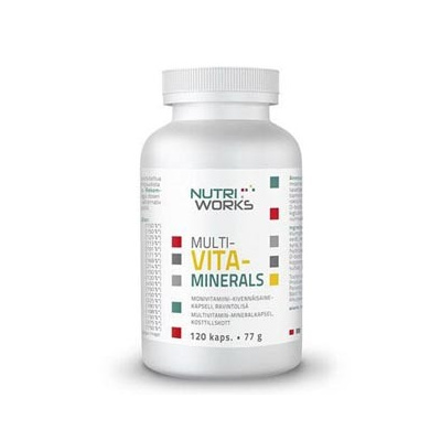 NutriWorks Multivitaminerals 120 kapslí