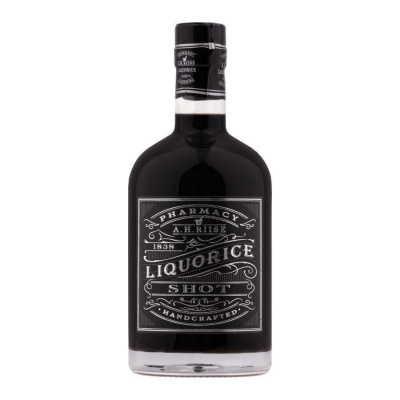 A. H. Riise Pharmacy Liquorice Shot 18% 0,7l (holá láhev)