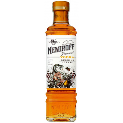 Nemiroff Burning Pear 40% 0,5 l (holá láhev)