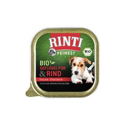 Finnern GmbH & Co. KG Rinti Dog BIO vanička hovězí 150g