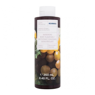 Sprchový gel Korres Santorini Grape Renewing Body Cleanser, 250 ml, pro ženy