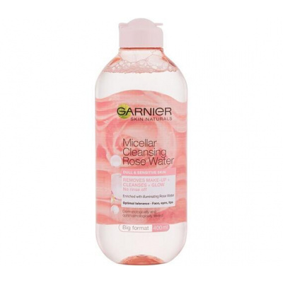 Micelární voda Garnier Skin Naturals Micellar Cleansing Rose Water, 400 ml