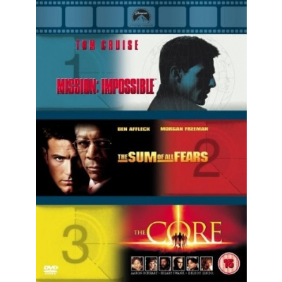 Akční pack 2 - 3DVD (Mission: Impossible, Nejhorší obavy, Jádro)