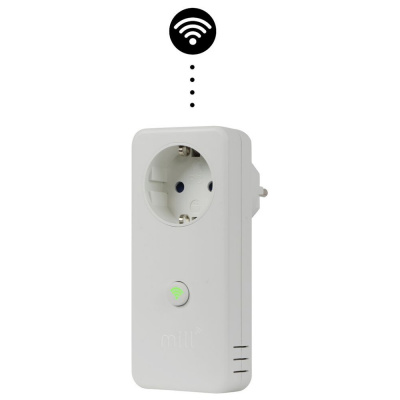 Mill® chytrá WiFi zásuvka se senzory teploty a vlhkosti bílá Nevíte kde uplatnit Sodexo, Pluxee, Edenred, Benefity klikni