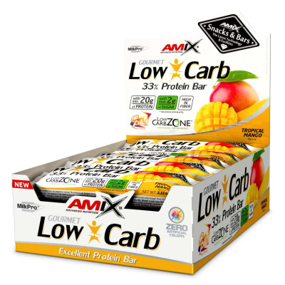 Amix Low-Carb 33% Protein Bar 15 x 60 g