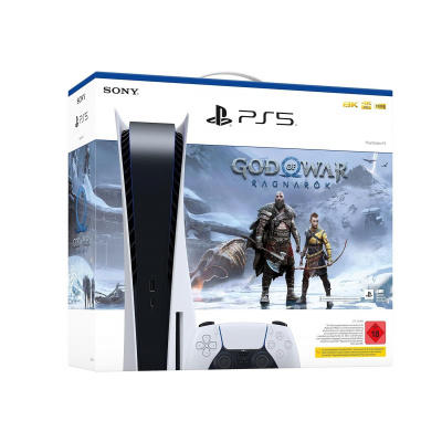 Sony PlayStation 5 (s funkcí Laufwerk) + God of War Ragnarök Sony Playstation 5 9449898