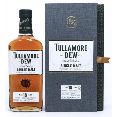 TULLAMORE DEW 18Y 41,3% 0,7l (kazeta)