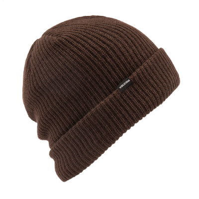 VOLCOM SWEEP LINED BEANIE BROWN