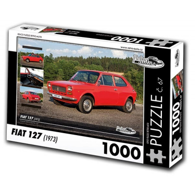 Puzzle č. 67 - Fiat 127 1973 - 1000 dílků Puzzle č. 67 - Fiat 127 1973 - 1000 dílků