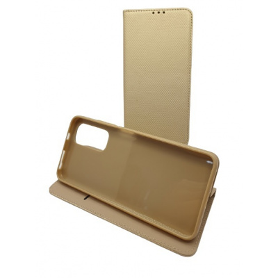 Pouzdro Smart Case Book pro Xiaomi Redmi Note 11 4G / Note 11s 4G Zlaté