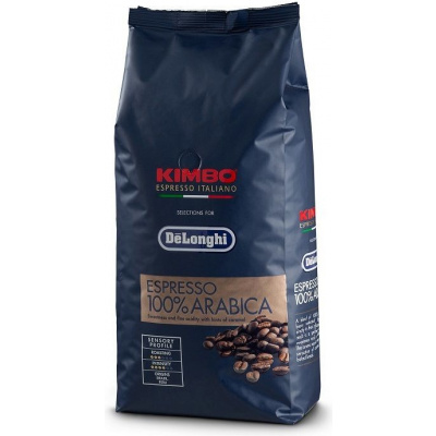 DeLonghi Kimbo Espresso 100% Arabica zrnková Káva 1 kg