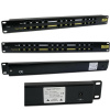 OEM POE Patch panel/ UTP cat.5e 12p/ 1U/ Black (provedení 19" rack) POE-PAN12