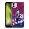 Obal na mobil Apple Iphone 11 - HEAD CASE - FC BARCELONA - Frenkie de Jong (Pouzdro, kryt pro mobil Apple Iphone 11 - Fotbalový klub FC Barcelona - Hráč Frenkie de Jong)