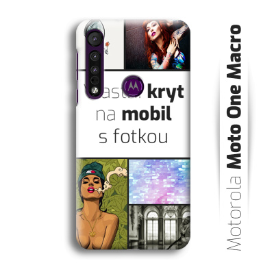 Vlastní kryt na mobil Motorola Moto One Macro