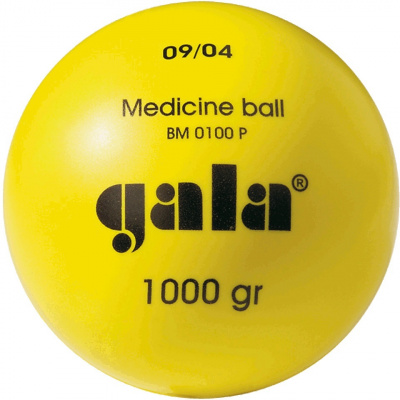 Medicinální míč GALA plastový BM 0100 P 1 kg