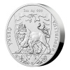 Česká mincovna Stříbrná dvouuncová investiční mince Český lev 2020 stand 62,2 g
