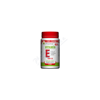 Vitamín E Forte 400 I.U.tob.30+30 Bio-Pharma