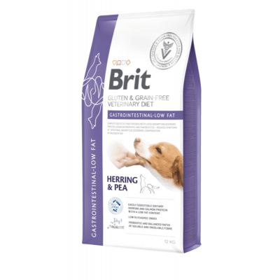 Brit GF Veterinary Diets Dog Gastrointestinal-Low fat 12 kg